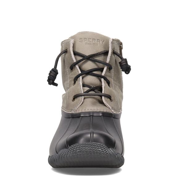 Sperry Womens Saltwater STS89610 Gray & Black Waterproof Duck Boots Size 9.5 - Picture 5 of 8